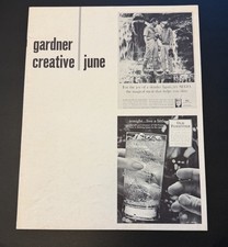 VTG Mad Men Gardner Advertising Company Presentation June 1964 Campaigns 12 X 14 picture