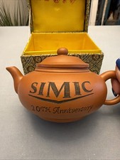 Vintage Chinese Tea Pot Yixing Clay Teapot In Box SIMIC GALLERIES picture