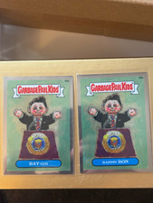 Topps Garbage Pail Kids Pencil Art 2014 Trading Card Lot (2) 46a/46b John Pound picture