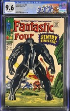 Fantastic Four #64 1967 CGC 9.6 White Pages 1st Kree Sentry Jack Kirby Marvel picture