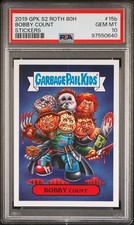 2019 Garbage Pail Kids Revenge of Oh Horror-ible BOBBY COUNT 15b PSA 10 GEM Card picture