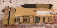 GERBER LMF II INFANTRY KNIFE WITH SHEATH Brown OR Black Plain OR Serrated *NEW* picture