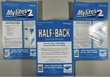100 E. Gerber Mylites 2 & Half Backs Set - Standard Comic 725M2 700HB picture