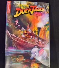 DUCK TALES DISNEY COMIC, Signed By Cover Artist picture
