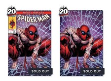 Midnight Spider-man #1 Uribe Nycc Mcfarlane Virgin Variant Set Presale 10/25 picture