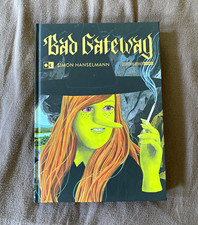 1st Ed Signed w/sketches Fantagraphics Bad Gateway Hardcover S. Hanselmann picture