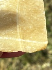 Honey Onyx Slice From Grandpa’s Rock Shop Estate picture