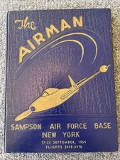 Sampson Air Force Base Sep 1954 NY New York Military Training History Year Book picture