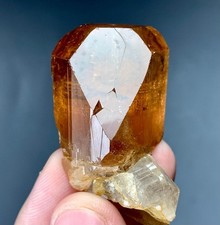 154 Carat Topaz Crystal With Quartz Specimen From Pakistan  picture