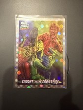 2026 Topps Mars Attacks XMAS Chuck Norris Caught in the Crossfire Dotz /50 CC-CN picture