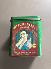 Vintage Dickenson's Witch Hazel Collectible Tin by Bristol Ware picture