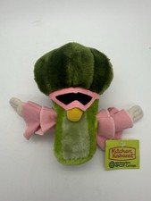 Vintage 1982 EPCOT Center Kitchen Kabaret Mr. Broccoli Plush w/ Tag Disney picture