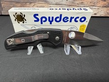 RARE EARLY 1ST GENERATION SPYDERCO NATIVE KNIFE ORIGINAL BOX AND PAPERWORK picture