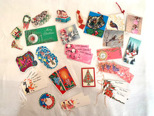 Vintage Unused Christmas Gift Tags and Stickers picture