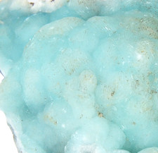 Blue Smithsonite El Refugio mine. Choix, Sinaloa. Mexico (EA10477) picture
