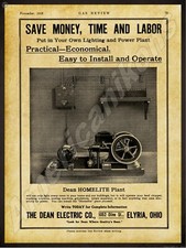 1912 Dean Electric Power Plant NEW Metal Sign 24