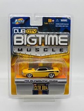 Jada Dub City Bigtime Muscle ’70 Plymouth ’Cuda Yellow 1:64 Die-Cast picture