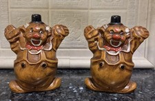 Vintage~Clown Salt & Pepper Shakers~Kookie Klown~Calif USA~No. 12 picture