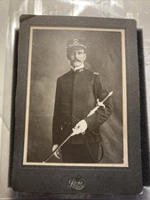 Late 1800s Odd Fellows IOOF Colorado Cabinet Photo Portrait Levy Studio Pueblo picture