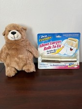 Charmin Toilet Paper Extender Adaptor NIB 2004  & Promotional Charmin Bear picture