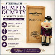 Steinbach “HUMPTY DUMPTY” Mini 5 ½ Nutcracker  LE Original Box picture