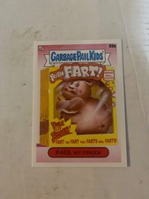 2024 GARBAGE PAIL Kids  KIDS AT PLAY RED PARALLEL 69a Paul My Finger 29/75 picture