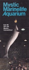 1980's Mystic Marinelife Aquarium Mystic Connecticut Brochure picture