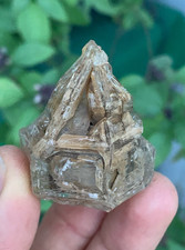 Window/Skeletal Quartz Crystal With Good Luster & Unique Skeletal Growth. picture
