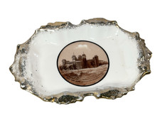 Vtg Antique COLUMBUS, OHIO - DEAF DUMB INSTITUTION 1900s Souvenir China Dish picture