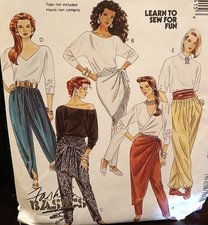 Vtg McCall’s 5141 Women’s Uncut Pants Pattern Size Extra Large 22 & 24 picture