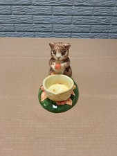 VINTAGE AVON Nature's Friend Candle Holder - Squirrel picture
