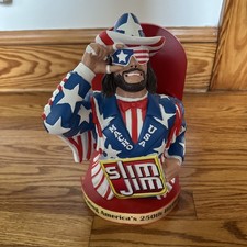 RARE Slim Jim Macho Man Randy Savage Display America’s 250th Anniversary  picture