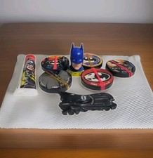 Vintage 1989 Batman Topps Sealed Candy Lot Batmobile Tins Bubble Gum DC Comics picture