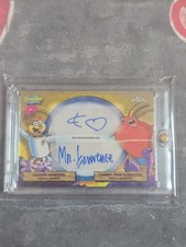 2025 Topps Chrome Spongebob Sandy Cheeks/Larry Lobster Dual Auto DA-SL (NM) picture