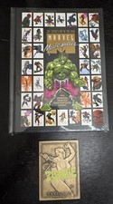 Joe Jusko Marvel Masterpieces Sealed Digest + Psylocke YELLOW Zombie Bronze #348 picture