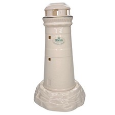 Vintage 2000 Donegal Parian China Irish Lighthouse Tea Light Candle Holder EUC picture