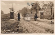 Entrance Norwich University Northfield VT Vermont c1910 RPPC Photo Postcard COPY picture