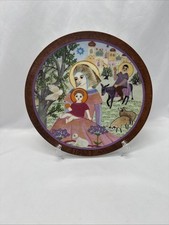 Konigszelt Bavaria Hedi Keller Collector Plate “Rest On The Flight” 1983 picture