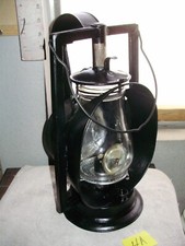 RARE,,,CURVED HANDLE DIETZ ACME PRE-1914 RAILROAD INSPECTORS LANTERN--MY # 4A picture