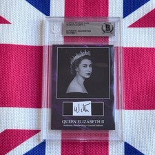 Queen Elizabeth II Handwritten Word from an Autograph Letter Signed Beckett BAS picture