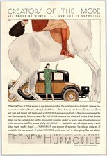 Vintage 1929 Hupmobile, Horse Racing, Auto, Automobile, Car, 20's Print Ad picture