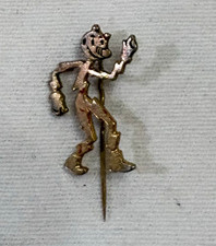 Vintage 1950s Reddy Kilowatt Electric Mascot Metal Stick Pin - Rare picture