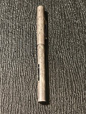 Mabie Todd Sterling Silver Swan Fountain Pen Floral  AS-IS picture