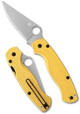 SPYDERCO Para Military 2, Lightweight Yellow FRN, Salt CPM MagnaCut Stl, C81PYL2 picture