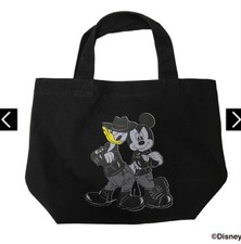 B'z x Disney Black Lunch Tote 30th Year Exhibition Limited Edition New picture