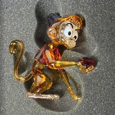 Swarovski Disney Aladdin Abu Monkey Crystal Figurine #5610682 New With Box picture