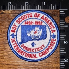 Connecticut International Camporee 1992 BSA Patch picture
