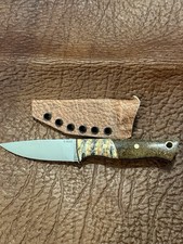 The Scrawny Lumberjack/Kyle Johnson Comet Z-Max Steel Custom Fixed Blade picture