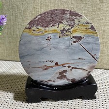 198g Beautiful Chinese Dendritic Limestone Picture Stone Guohua - Rare picture