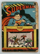 Superman #22 PR 0.5 1943 picture